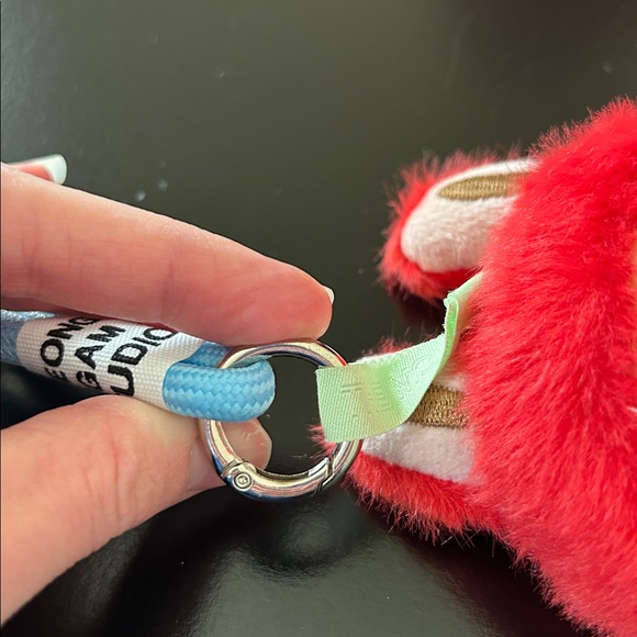 1 Labubu Little Monster Singing Light Up Bagcharm - Red New - Picture 12 of 16